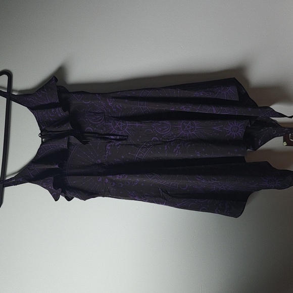Killstar Witches finger chiffon dress - Picture 1 of 7